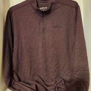 Orvis Burgundy Quarter-Zip